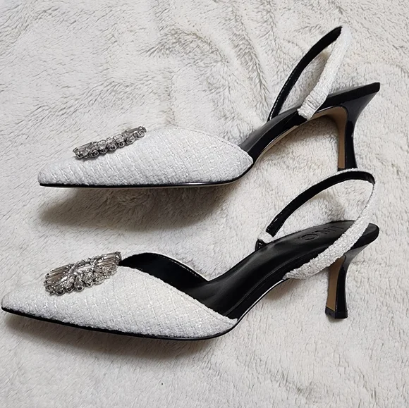 INC Gevira Slingback Pumps Size 8 NEW - Picture 2 of 5